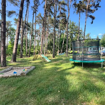 Appartement Ferienhaeuser Insel Usedom - Luxuswohnwagen 4 Mit Whirlpool Direkt Am Achterwasser Lutow
