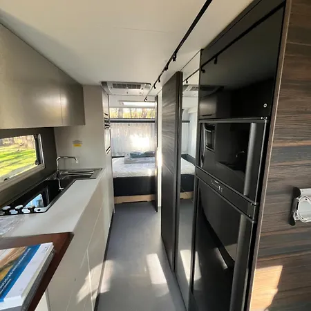 Ferienhaeuser Insel Usedom - Luxuswohnwagen 4 Mit Whirlpool Direkt Am Achterwasser * Lutow