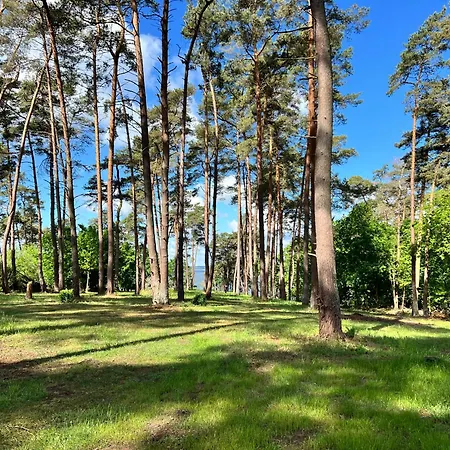 Apartament Ferienhaeuser Insel Usedom - Luxuswohnwagen 4 Mit Whirlpool Direkt Am Achterwasser Lutow
